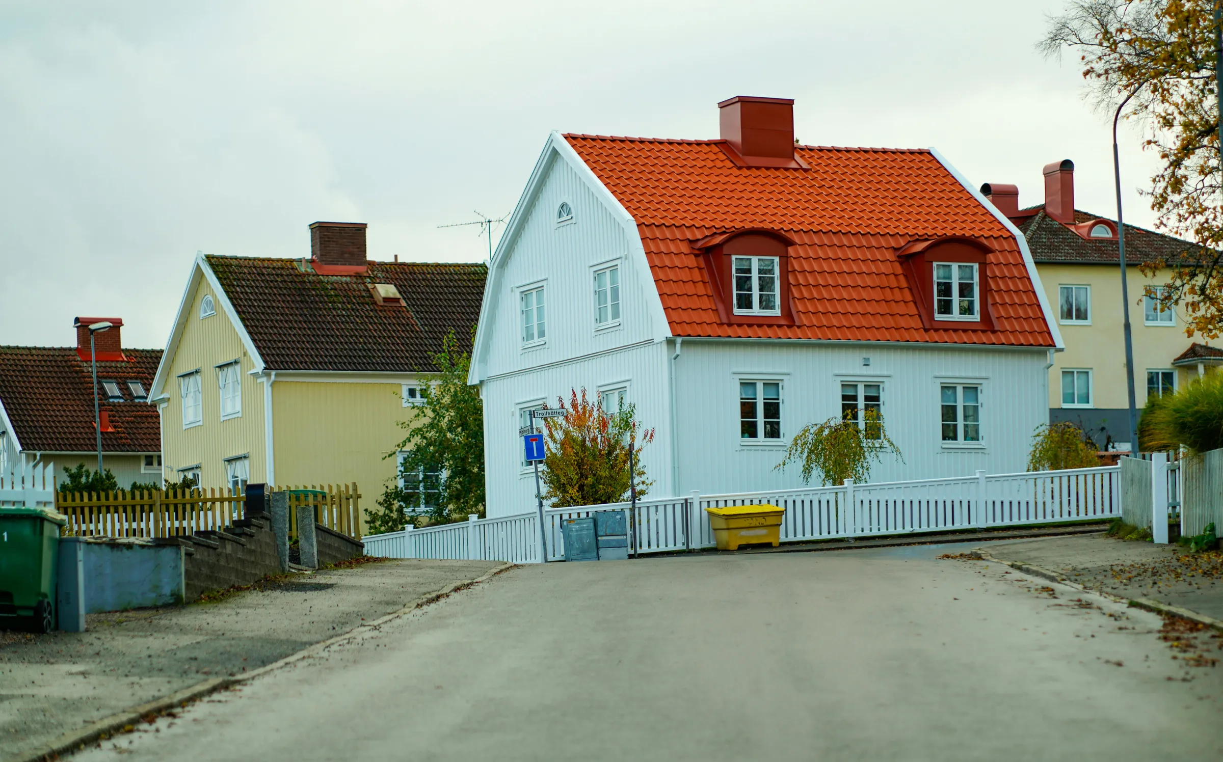 Velholdte tak på skandinaviske hus